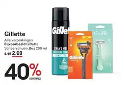 Sligro Gillette aanbieding