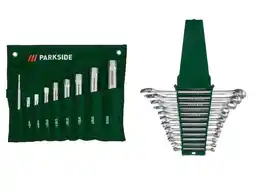 Lidl PARKSIDE Ring- en steeksleutelset of pijpsleutelset aanbieding