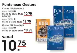Sligro Fonteneau Oesters aanbieding