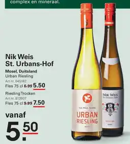 Sligro Nik Weis St. Urbans-Hof aanbieding