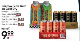 Sligro Beatbox, Viva Tinto en Gold Dry aanbieding