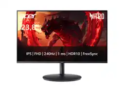 MediaMarkt Acer Nitro Xf240yw3biiph - 23.8 Inch Full Hd 1920 X 1080 Ips (in-plane Switching) aanbieding
