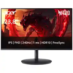 MediaMarkt Acer Nitro Xf240yw3biiph - 23.8 Inch Full Hd 1920 X 1080 Ips (in-plane Switching) aanbieding