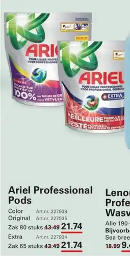 Sligro Ariel Professional Pods aanbieding