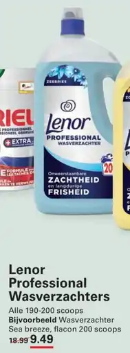 Sligro Lenor Professional Wasverzachters aanbieding