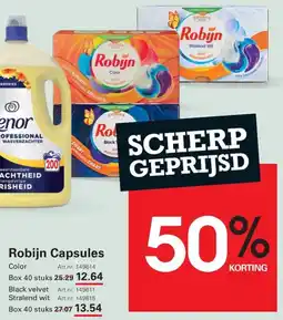 Sligro Robijn Capsules aanbieding
