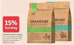 Maxi Zoo Grandorf hondenvoeding aanbieding