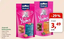 Maxi Zoo Vitakraft Cat Yums aanbieding