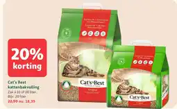 Maxi Zoo Cat's Best kattenbakvulling aanbieding