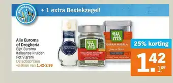 Albert Heijn Alle Euroma Of Drogheria aanbieding