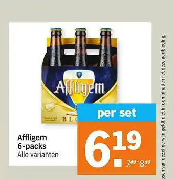 Albert Heijn Affligem 6-packs aanbieding