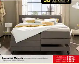 Woonsquare Boxspring Majestic aanbieding