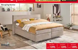 Woonsquare DreamTech Boxsprings Boxspring Sunrise aanbieding