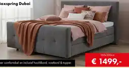 Woonsquare Boxspring Dubai aanbieding