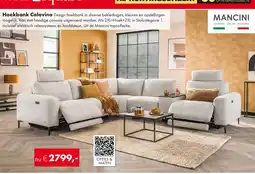 Woonsquare Mancini Hoekbank Calavino aanbieding