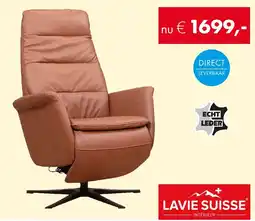 Woonsquare LAVIE SUISSE relaxstoel aanbieding