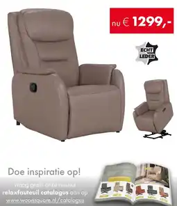 Woonsquare woonsquare relaxfauteuil aanbieding