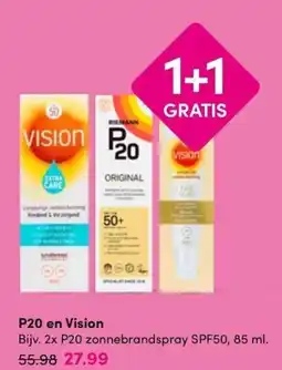 Drogisterij Visser Riemann P20 en Vision aanbieding