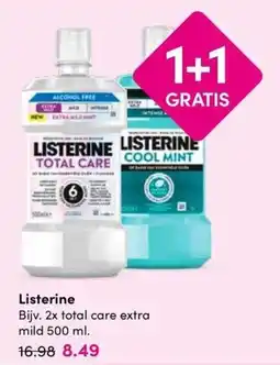 Drogisterij Visser Listerine total care extra mild aanbieding