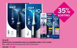 Drogisterij Visser Oral-B elektrische tandenborstels en opzetborstels aanbieding