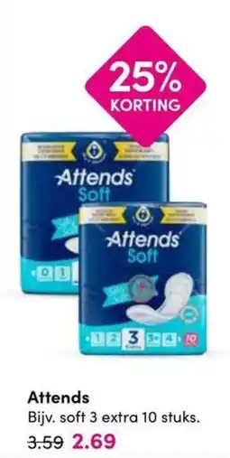 Drogisterij Visser Attends soft 3 aanbieding
