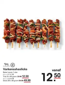 Sligro Kaldenberg Varkensshaslicks aanbieding