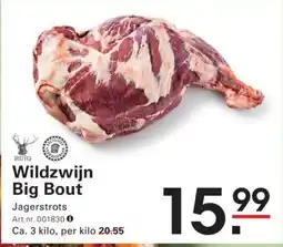 Sligro Ruig Wildzwijn Big Bout aanbieding