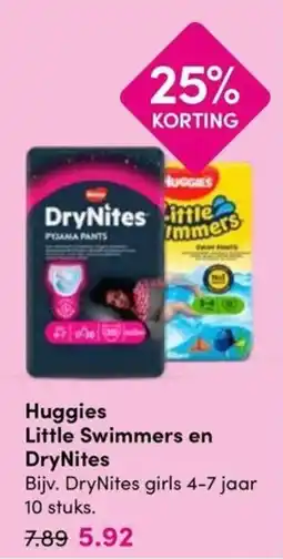 Drogisterij Visser Huggies Little Swimmers en DryNites aanbieding