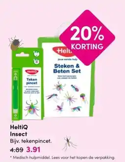 Drogisterij Visser HeltiQ Insect aanbieding