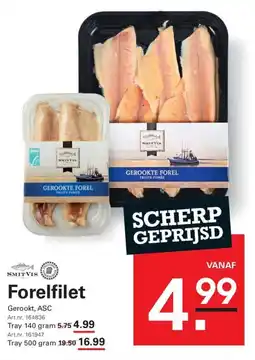 Sligro SmitVis Forelfilet aanbieding