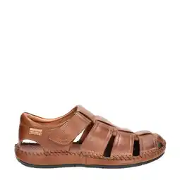 Wehkamp Pikolinos leren sandalen cognac aanbieding