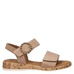 Wehkamp Gabor suède sandalen zand aanbieding