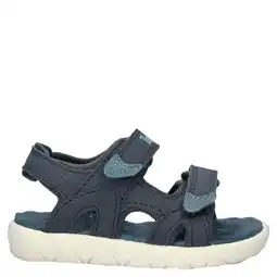 Wehkamp Timberland imitatieleren sandalen donkerblauw aanbieding