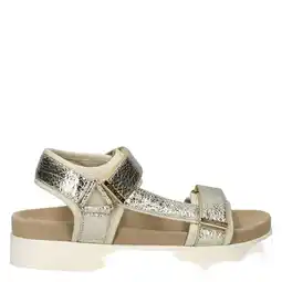 Wehkamp Maruti leren sandalen goud aanbieding