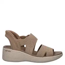 Wehkamp Skechers Hands Free Slip-Ins Pier Lite sandalen taupe aanbieding