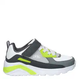 Wehkamp Skechers Uno Lite sneakers grijs/neon aanbieding