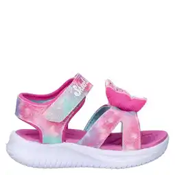 Wehkamp Skechers sandalen met lichtgevende vlinder roze aanbieding