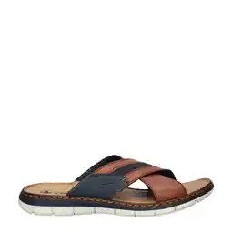 Wehkamp Rieker slippers cognac aanbieding