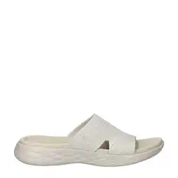 Wehkamp Skechers slippers beige aanbieding