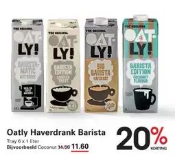 Sligro Oatly Haverdrank Barista aanbieding