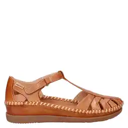 Wehkamp Pikolinos leren sandalen cognac aanbieding