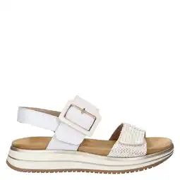 Wehkamp Remonte leren sandalen wit aanbieding