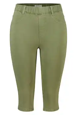 Wehkamp MS Mode capri jeans groen aanbieding