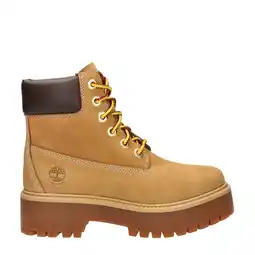 Wehkamp Timberland nubuck veterboots camel aanbieding