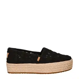 Wehkamp Toms espadrilles zwart aanbieding