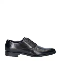 Wehkamp Bugatti leren veterschoenen zwart aanbieding