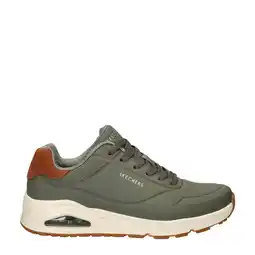 Wehkamp Skechers Uno sneakers groen aanbieding