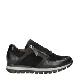 Wehkamp Gabor leren sneakers zwart aanbieding