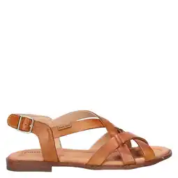 Wehkamp Pikolinos Algar leren sandalen cognac aanbieding