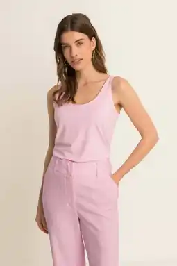 Wehkamp Expresso jersey singlet lichtroze aanbieding